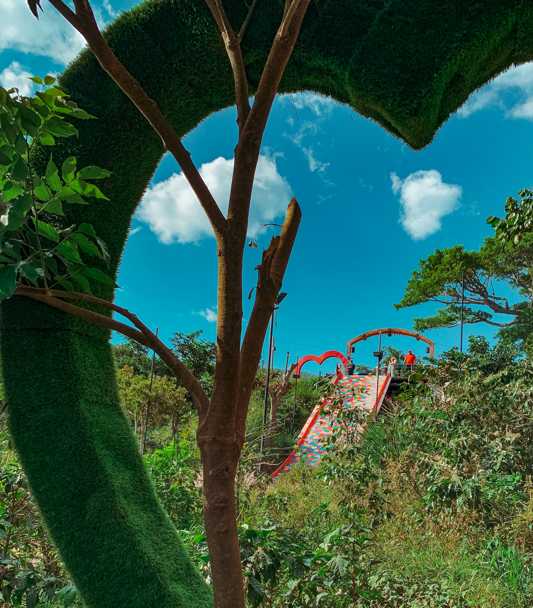 How To Visit The Rainbow Slide In El Salvador - Bon Voyage Jackie